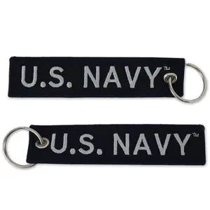 U.S. Navy Ribbon Keychain (Navy)