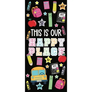This Is Our Happy Place - Door Decor Kit or Bulletin Door