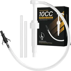Fluid Pump for Standard Quart Bottles - 10cc Per Pump Stroke Transmission Fluid Pump with 3rd Hand Adapterdifferential fluid pump Transmission Fluid 2025 upgraded model with  suction power