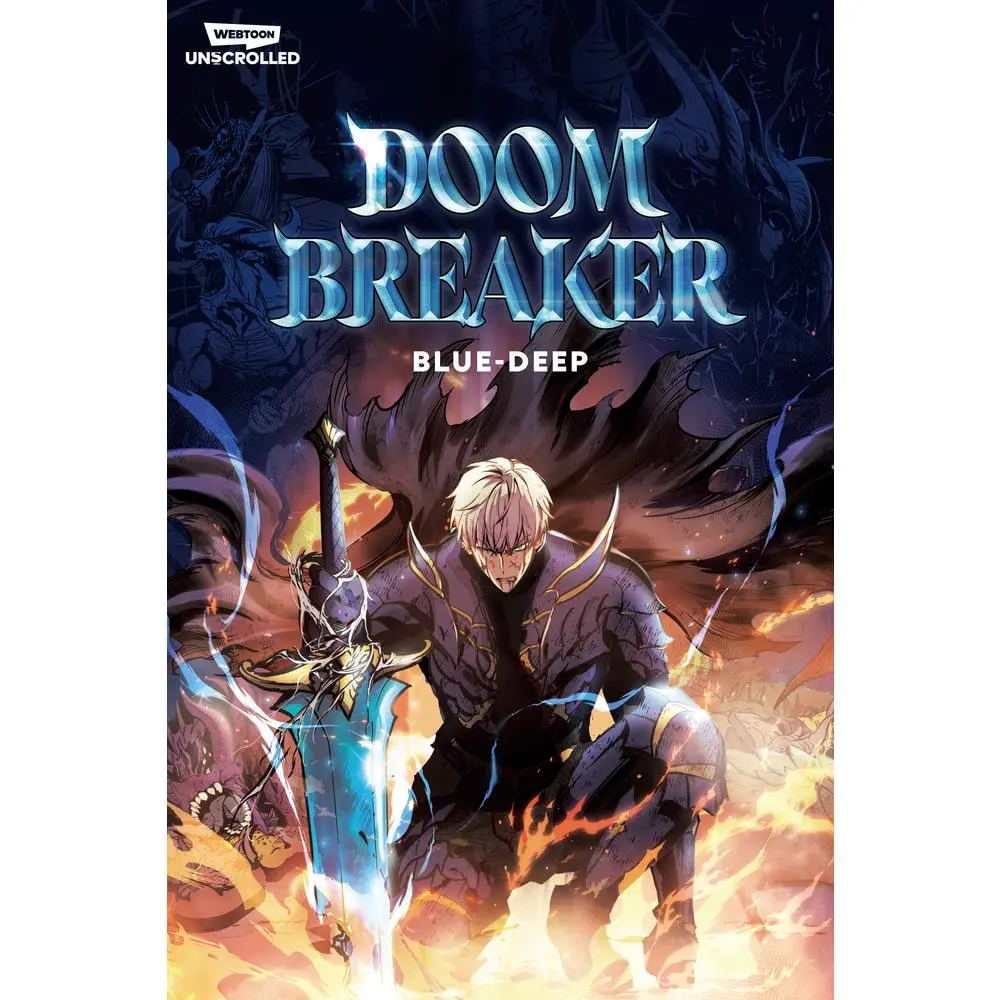 USED Book - Doom Breaker, Vol. 1: A Webtoon Unscrolled Graphic Novel by Blue-Deep (Paperback) - english