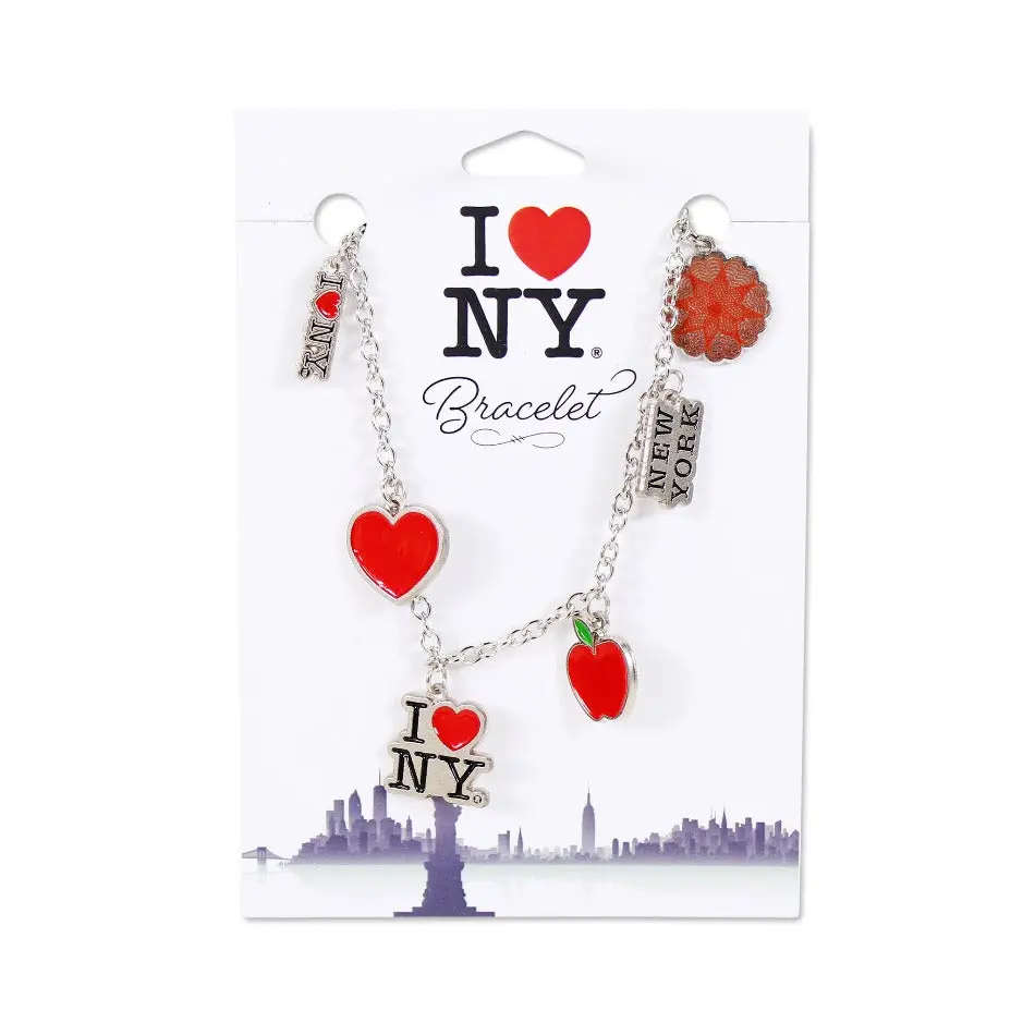 "I Love NY" New York Charm Bracelet "I Love NY" New York Charm Bracelet