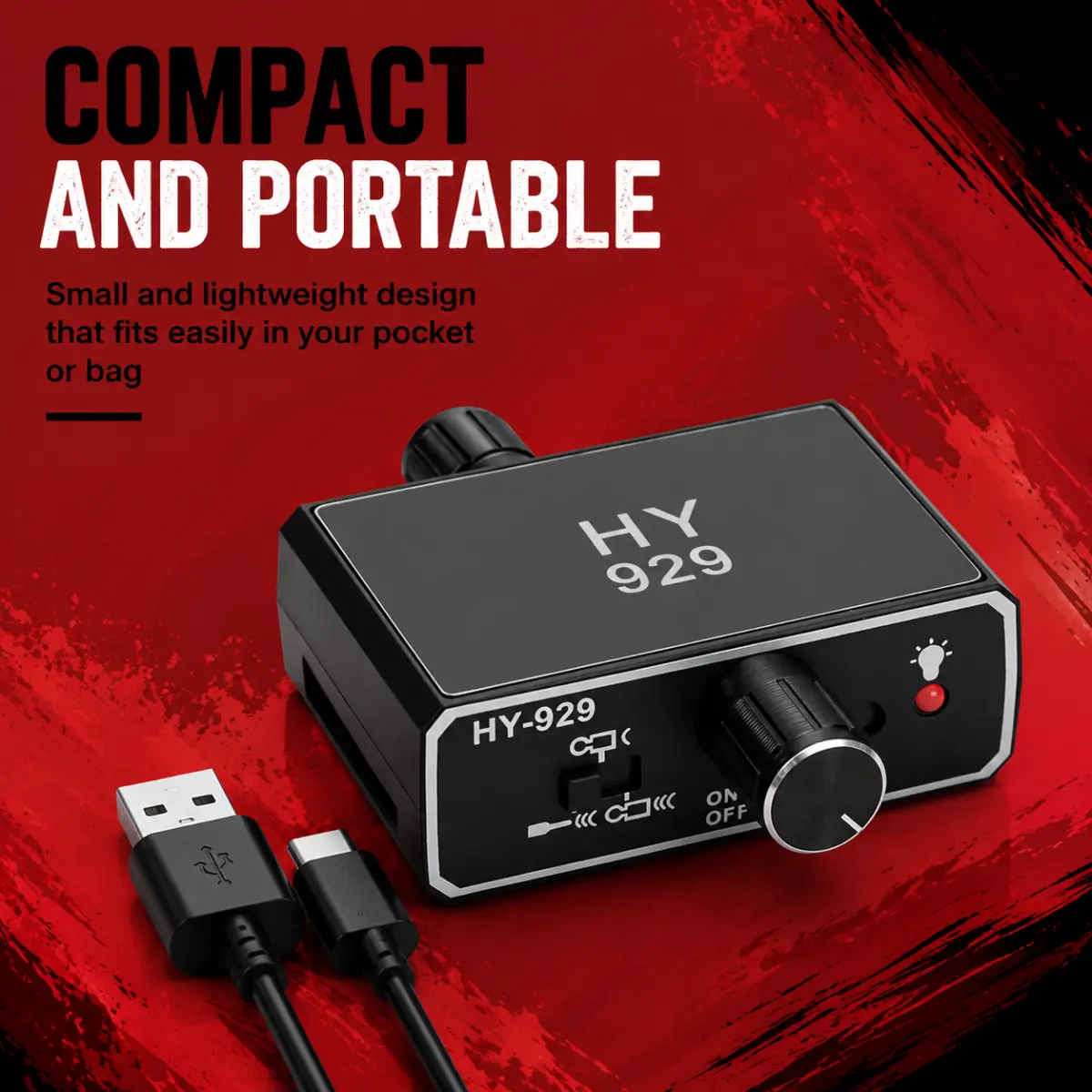 Professional Water Leak Detector with 20,000x Sound Amplifier, Dual Probe System (Contact + Microphone), Adjustable Sensitivity & Headphone Output for Pipe Leakage Detection