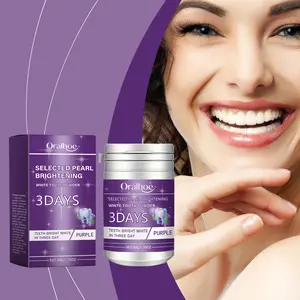 White Tooth Powder;Whitening Tooth Powder; Oral Care Tooth Powder Able to quickly whiten teeth, remove minor stains, and make your teeth sparkling.