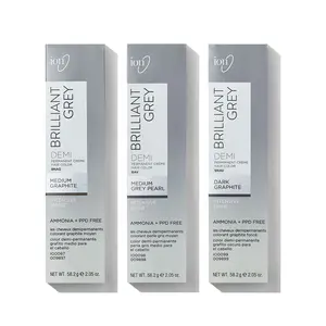 ion Brilliant Grey Demi Permanent Crème Hair Color