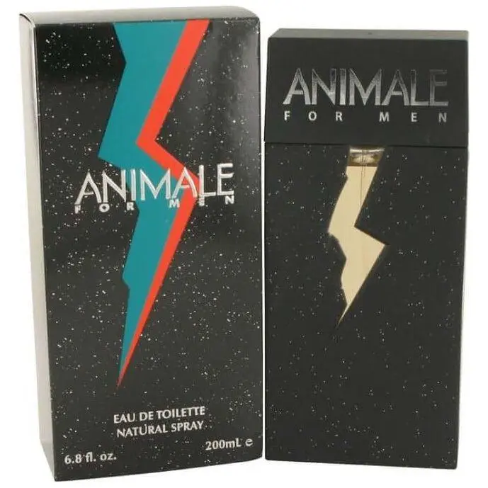 Animale Men's Refreshing Spray-On Eau de Toilette Cologne - 6.8 oz Lavender Base Atomizer Bottle Fragrance, Aromatic Citrusy, Spicy Woody, Citrus Amber Notes, Fruit-Flavored Fragrant Packaged Masculine Men's Fragrance, New In Box, Atomizer Men's Fragrance