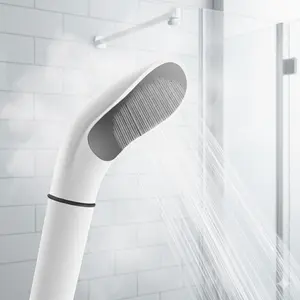 High Pressure Shower Head with Filter, White Water Saving Rain Shower, Strong Flow for Comfort, Anti-Limescale Nozzle, Fits Modern Bathroom Decor, Efficient Eco-Friendly Home Bath Essential, Handheld Showerhead