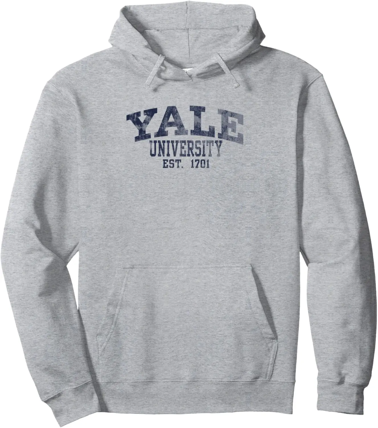 Yale Bulldogs Vintage Apparel Est 1701 Officially Licensed Pullover Hoodie