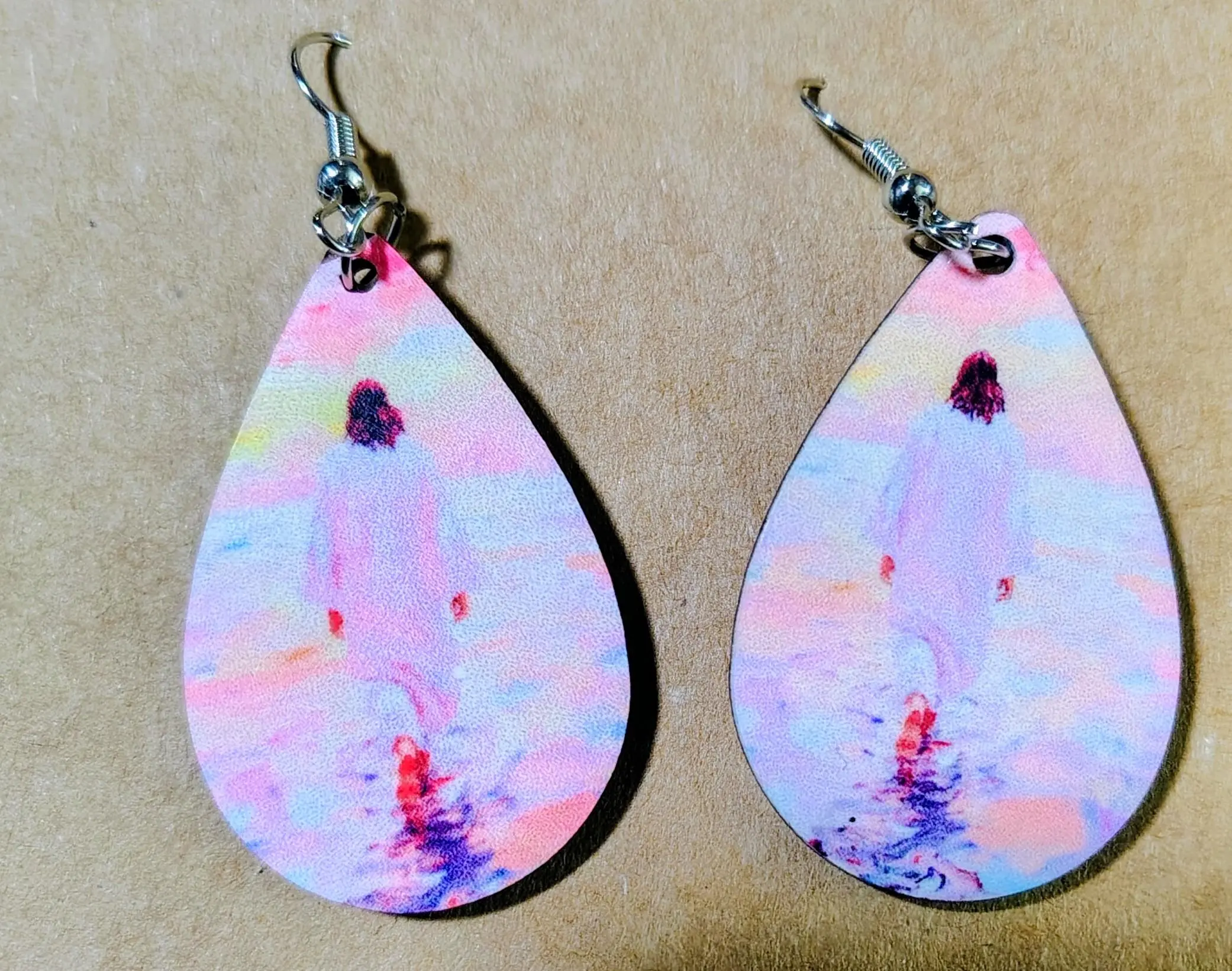 Jesus walking on water Earrings