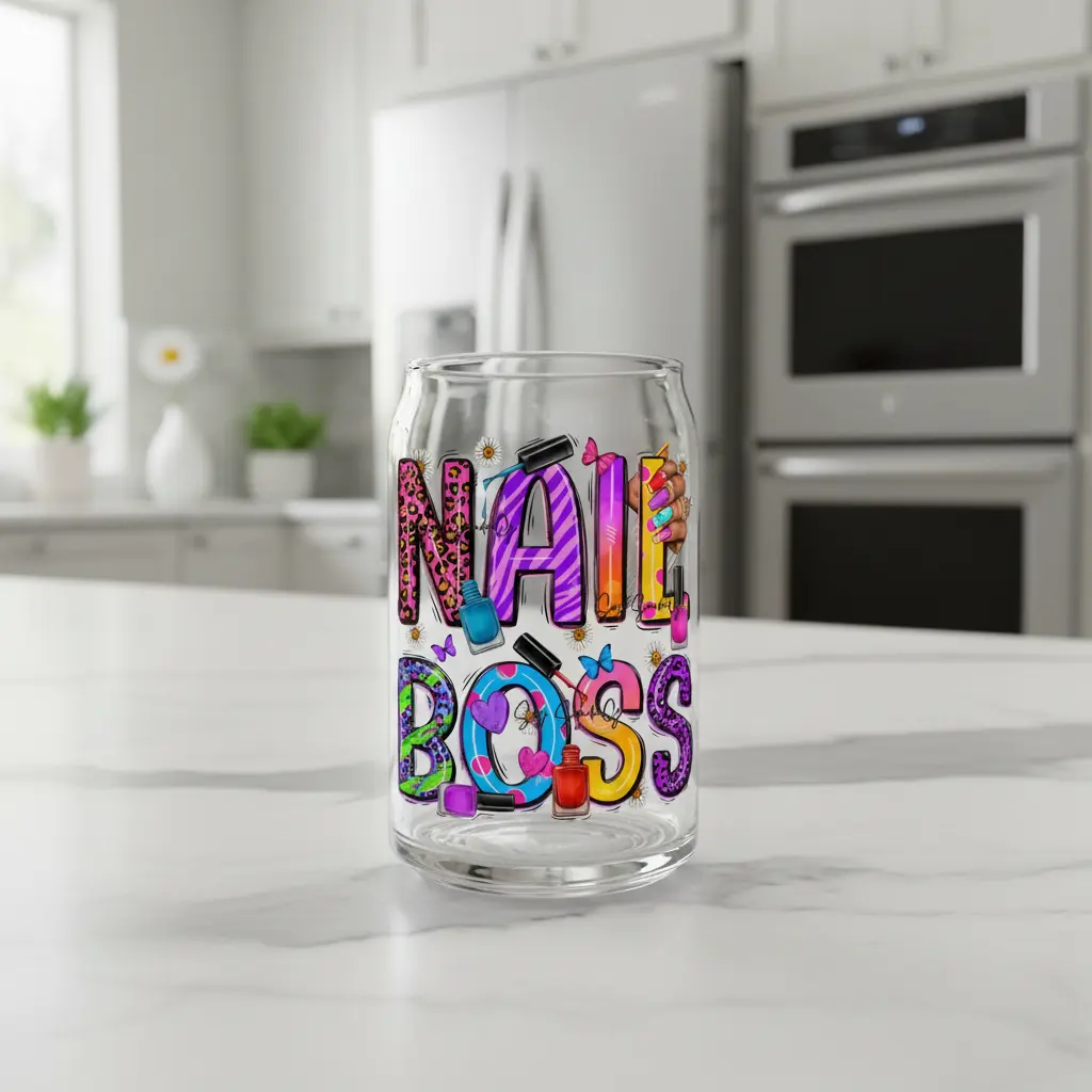 Nail Boss - UVDTF Decal for cups/hard surfaces sticker