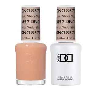 DND - Gel & Lacquer - #857 Sheer Nude