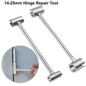 Hinge Hole Adjustment Wrench, Adjustable Hinge Hole Opener, 14-25mm Hinge Repair Tool, Manual Tool, Universal Hand Tool for Home & Office Use, Hand Tools, Hardware