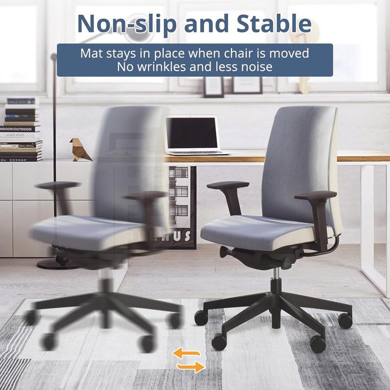 Office Chair Mat, Chair Mat for Hard Floors 48 x 60 Inches, Modern Desk Chair Mat, Floor Mat for Office Chair Low Pile, Non Slip Mat for Under Desk Hardwood Floor, Computer Chair Mat for Hardwood Office Chair Mat, Chair Mat for Hard Floors 48 x 60 Inches, Modern Desk Chair Mat, Floor Mat for Office Chair Low Pile, Non Slip Mat for Under Desk Hardwood Floor, Computer Chair Mat for Hardwood