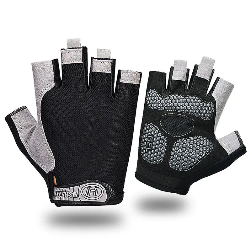 Thin Half-Finger Gloves for Men & Women, Anti-Slip Quick-Dry Sports Fitness Breathable Mountain Bike Gloves, Cross-Border Cycling Accessories, Athletic Accessory, Workout Accessories, Gym Accessories