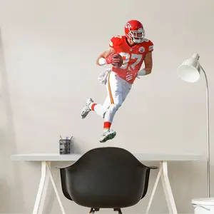 Travis Kelce - RealBig Collection - Official NFL - Kansas City Chiefs - Reusable Vinyl Wall Decals #1