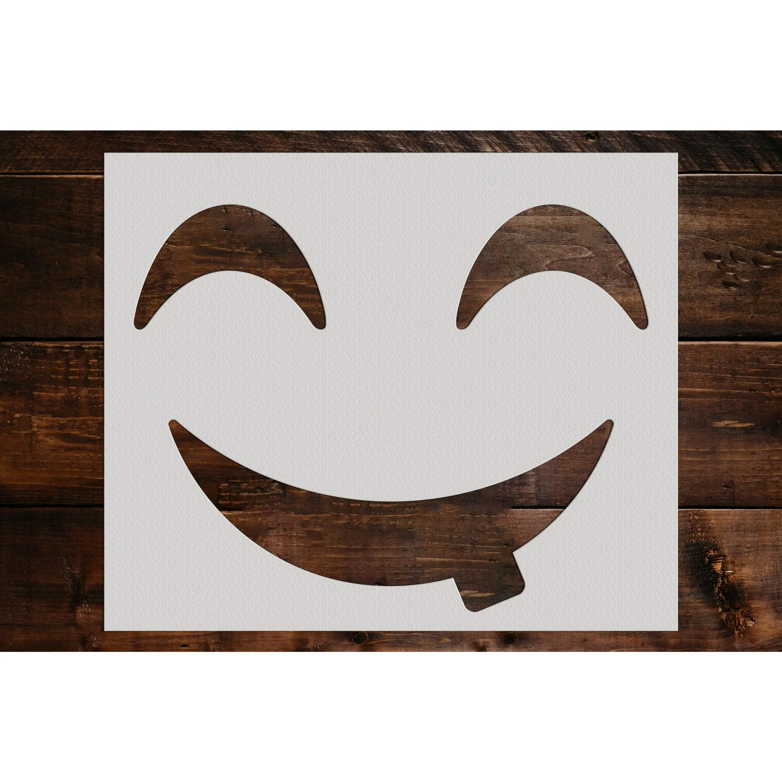 Pumpkin Face Stencil - Art and Wall Stencil