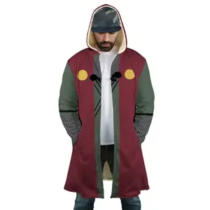 Jiraiya Uniform Shippuden Dream Cloak Coat, Gift For Him, For Her