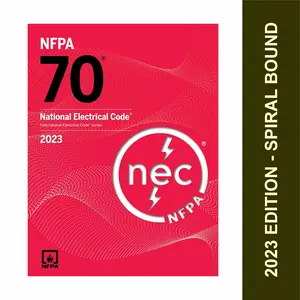 National Electrical Code 2023 Edition, Spiralbound with Tabs – The Latest NEC Standards by NFPA for Safe Electrical Installations