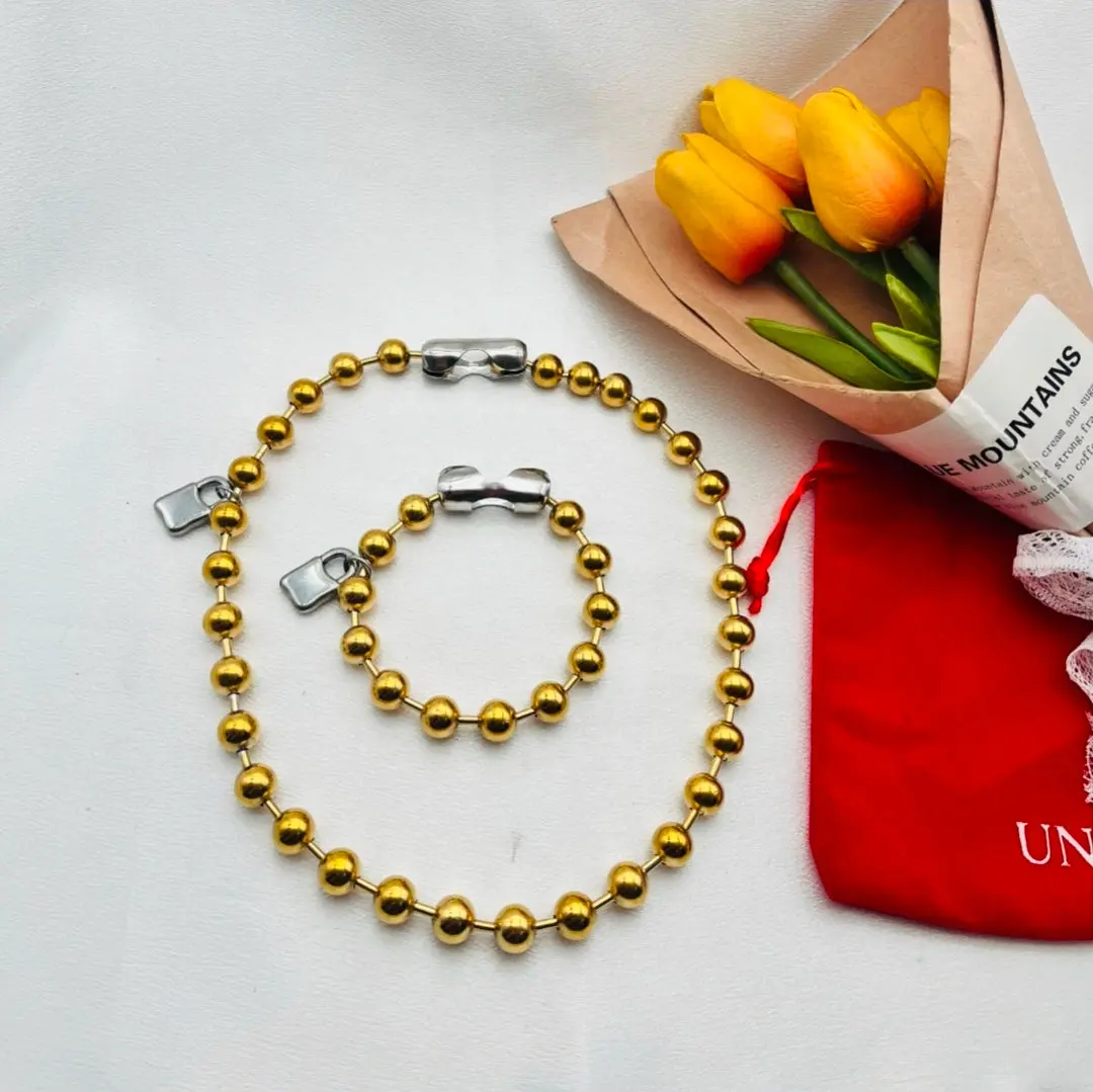 U50 Costume Pearl Jewelry Set, Women's Fashion Accessory