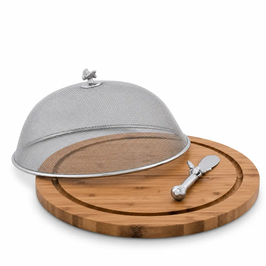 Bee 3 Piece Picnic Cheese Board / Spreader