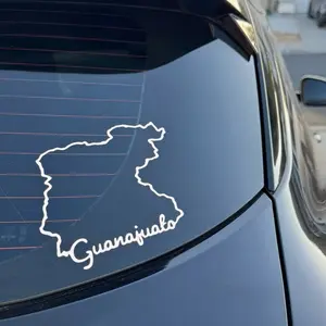 Guanajuato Outline Mexico Vinyl Decal Sticker Many Colors/Sizes
