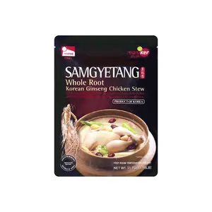 MANIKER Korean Traditional Chicken Stew with Whole Root Ginseng, 31.75oz MANIKER Korean Traditional Chicken Stew with Whole Root Ginseng, 31.75oz