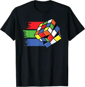Speed Cubing Puzzle Cube T RGB T-Shirt - Nicolelebro Shop 52B07NC9XWDC