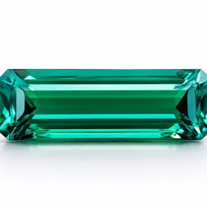 Blue-Green Tourmaline 12x4mm Emerald Cut 2.905ctw
