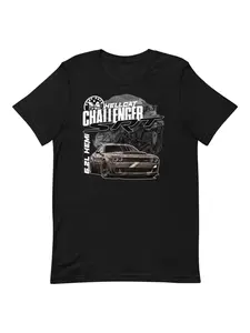 Challenger Srt 6.2L Hemi Shirt, Scat Pack Design, Dodge Challenger Apparel, Mopar Official Merchandise, Perfect Gift for Car Enthusiasts
