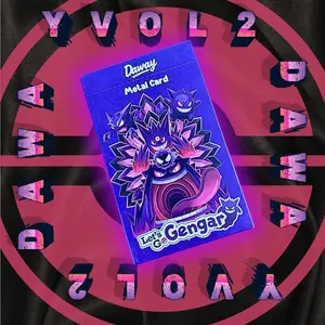 Daway Metal Card Volume 2 Pokémon CCG - 1 One Touch Metal Card Per Pack