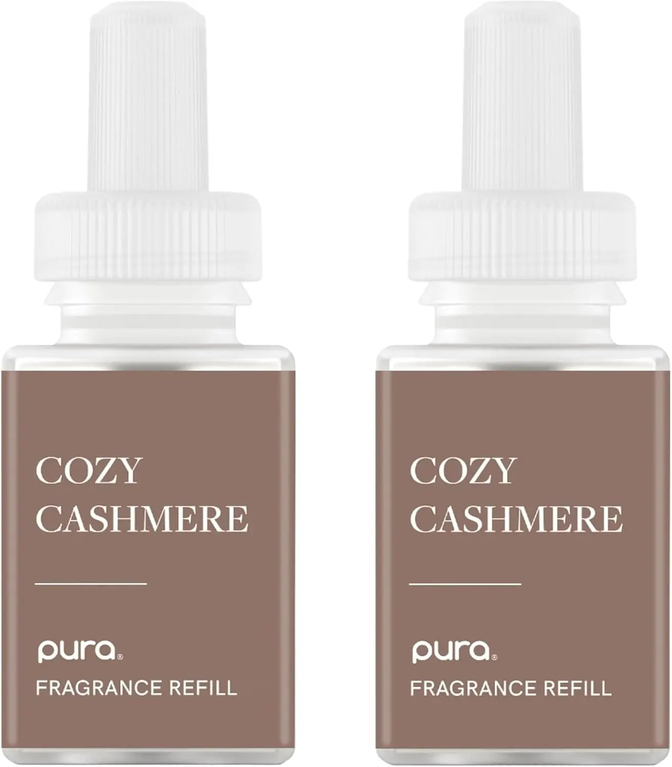 Smart Home Scent Refill - Long-Lasting Premium Fragrance per Refill - Clean Diffuser Fragrance for Home, Office & Apartment - 2 Pack, Cozy Cashmere