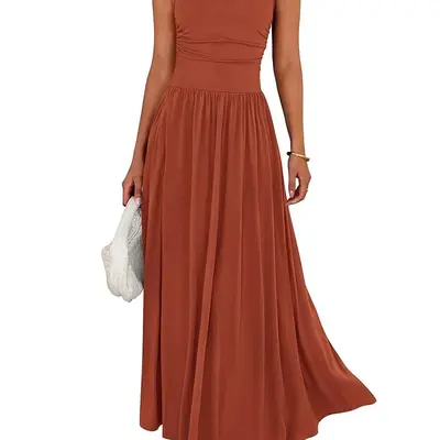 open lace back dress Off the Shoulder Ruffle Maxi Dress – Endless Rose