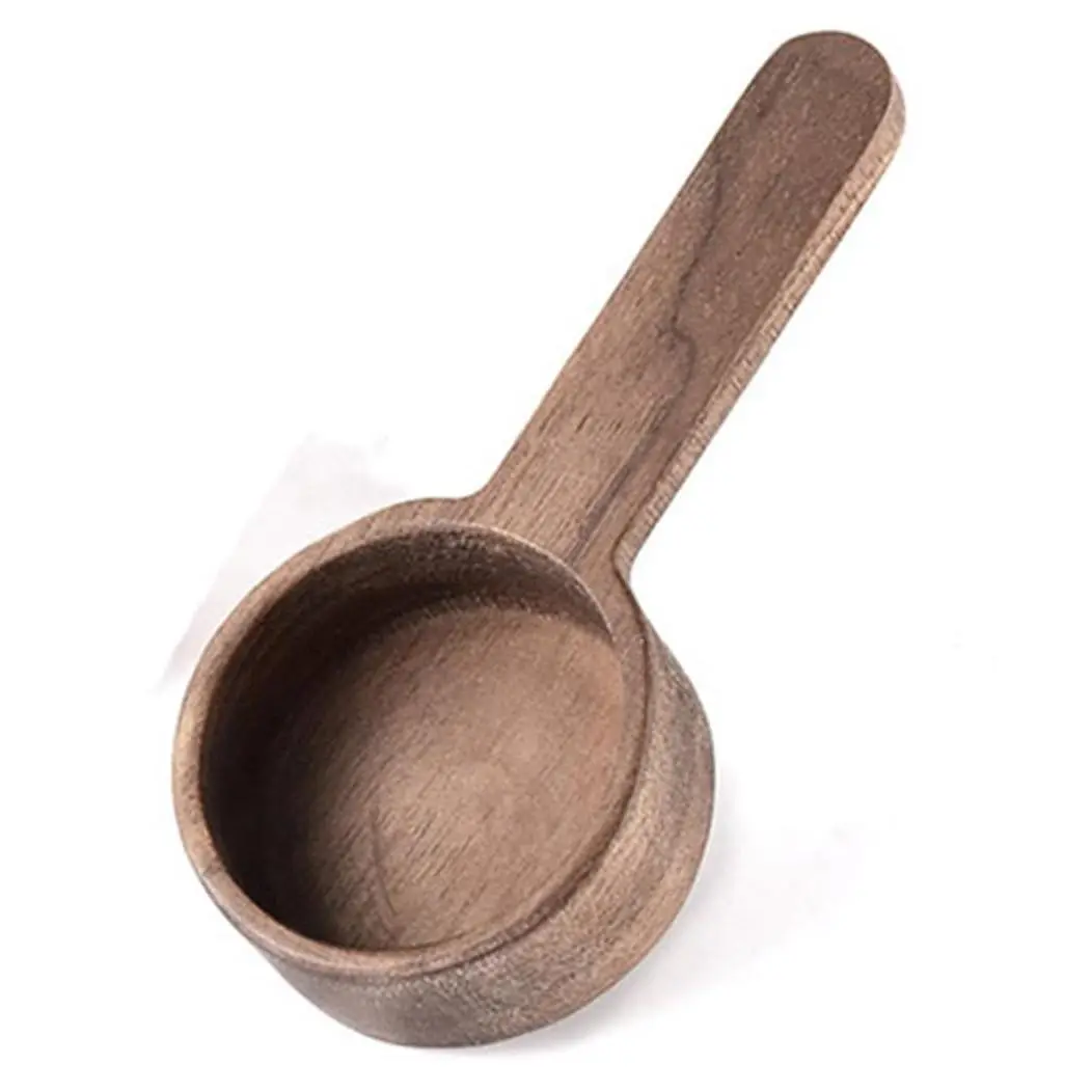 Coffee Spoons  Wooden Tablespoon Scoop Ground Spoon Measuring For Beans Or Tea Soup Cooking Mixing Stirrer Kitchen Tools Utensils