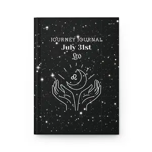 Celestial Leo Journal - A Starry Guided Journey, Zodiac Gift for Astrology Lovers, Writing Journal for Self-Reflection, Moon Phase [...]