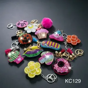#129 Random style shipped. Keychain. Series collection image for display only.