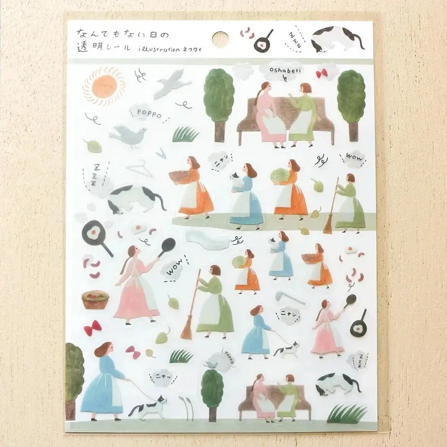 Cozyca Necktie Sticker Sheet - Ordinary Day