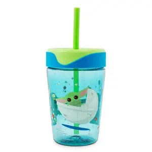 Star Wars: The Mandalorian Grogu Kids Spill-Proof Tumbler With Straw | 18 Ounces