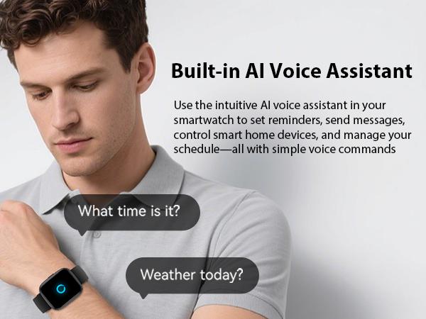 Alexa-Enabled Smart Wristwatch (Wearable Device), 1.83" HD LCD Touchscreen Fitness Tracker with Bluetooth Call, Heart Rate Monitor, Sleep Tracking, 120+ Sports Modes, IP68 Waterproof for Android & iPhone (with Camera), Workout, Magnetic, Charging Alexa-Enabled Smart Wristwatch (Wearable Device), 1.83" HD LCD Touchscreen Fitness Tracker with Bluetooth Call, Heart Rate Monitor, Sleep Tracking, 120+ Sports Modes, IP68 Waterproof for Android & iPhone (with Camera), Workout, Magnetic, Charging