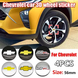 Chevrolet Camaro/silverado/cadillac Wheel HUB Center Decal, Waterproof Tear-Resistant Performance Wheel Cover Decoration, Stylish Car Merch
