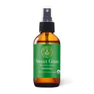 Sweet Grass Hydrosol for Aromatherapy Wellness Scented Fragrance