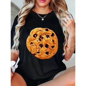 100% Cotton Chocolate Chip Cookie Costume Shirt Last Minute Lazy Party T-Shirt