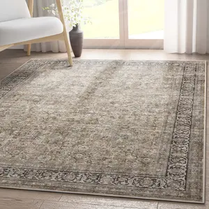 Delphine Vintage Persian Oriental Flat-Weave Rug