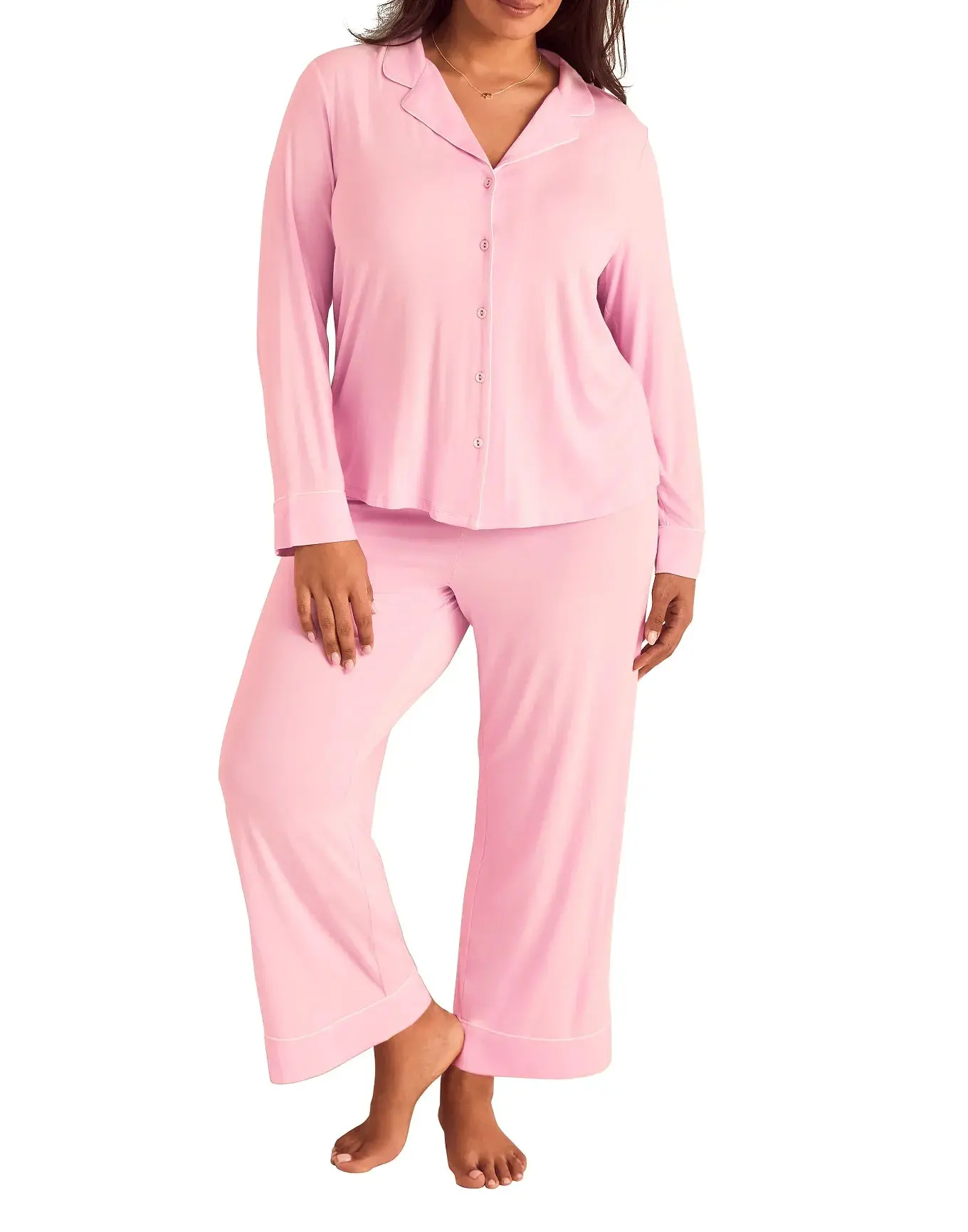 Matilda B1 Light Pink Plus Sleepwear