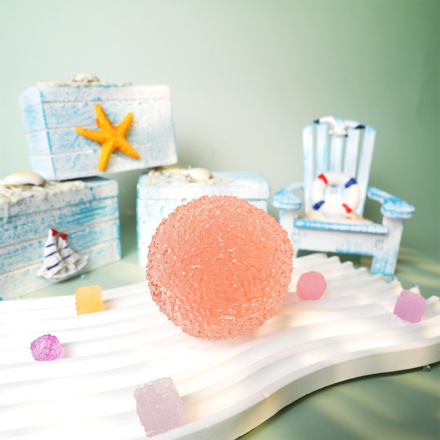 Handcrafted Crystal Mochi Ball Stress Relief Toy