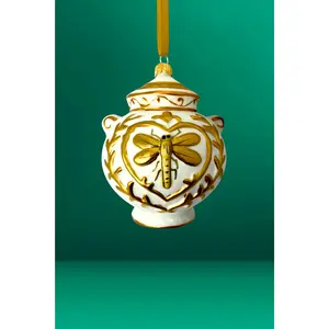 Dance of the Dragonfly Jar Ornament
