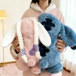 Plush Hot Water Bottle Cover, Cute Cartoon Design, Girls & Kids Gift, Soft Warm Cozy Home Accessory, Perfect Gift for Family Friends