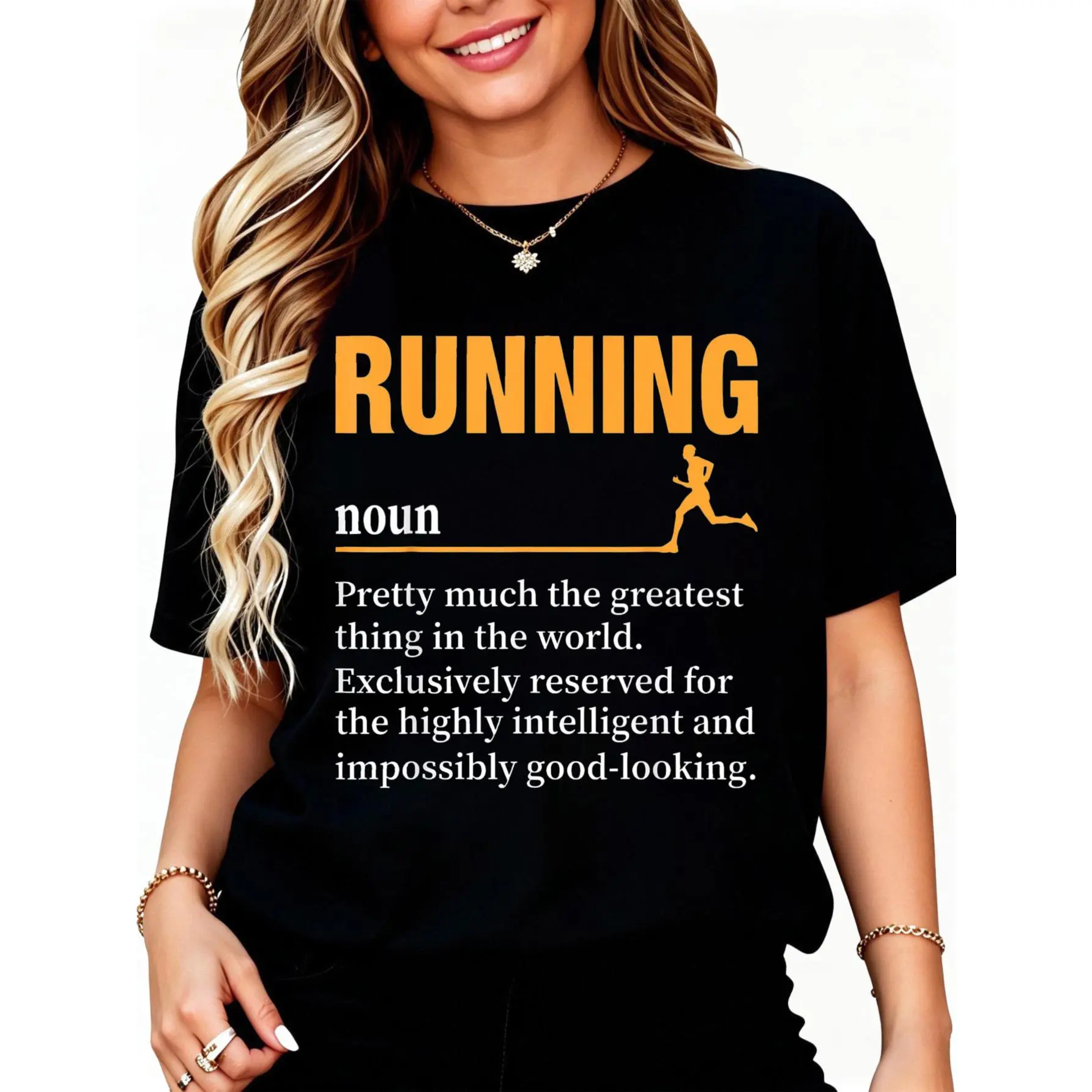 Running Definition Humor Marathon Funny Athlete Runner T-Shirt