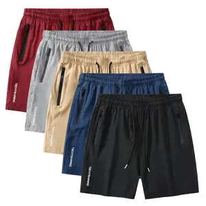 Elite Tech-Training Forge Mens Premium Breathable Gym Shorts with Minimalist Vertical Training Emblem and Durable Water Resistant Zipper Pockets for Elite Athlete Sessions and Post-Workout