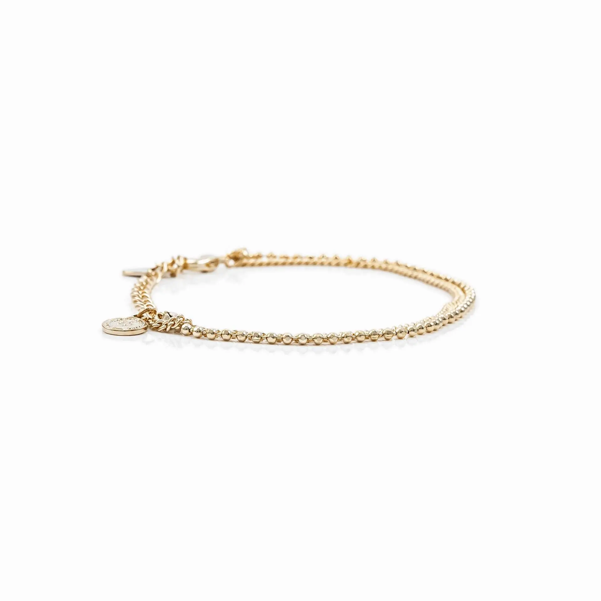 Lyla Coin Anklet for Women - Fashion Accessory for Footwear