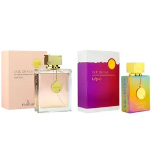 Armaf Perfumes | Club de Nuit Women + Club de Nuit Untold 3.6 oz Per Bottle | Citrus - Patchouli | Woody - Jasmine Fragrance Rose