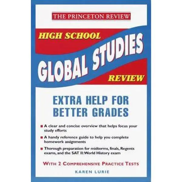 USED Book - High School Global Studies Review (Princeton Review) by Karen Lurie (Paperback) - english